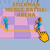 Stickman Merge Battle: Arena